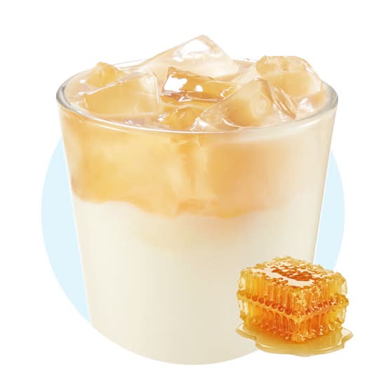 Honey Jasmine Milk Tea 蜂蜜茉莉轻乳茶